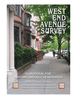 PDF - West End Preservation Society