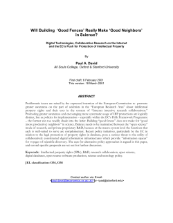 Digital Technologies, Research Collaborations and the Extension of