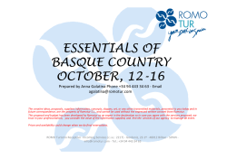 Please, more info about OCTOBER BASQUE