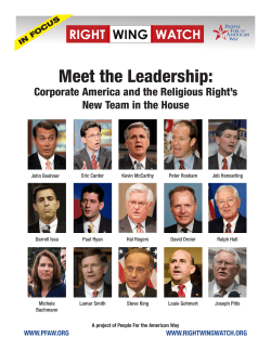 Meet the Leadership - People for the American Way