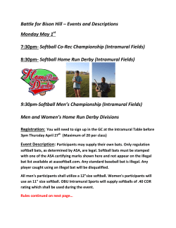 Battle for Bison Hill &ndash; Events and Descriptions Monday May 1 7