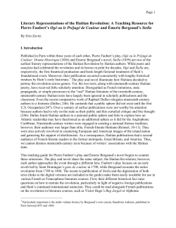 Literary Representations of the Haitian Revolution
