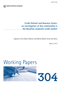 Credit Default and Business Cycles: an