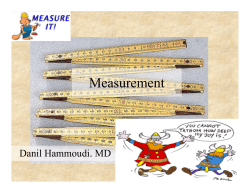 Measurement - Sinoe Medical Association