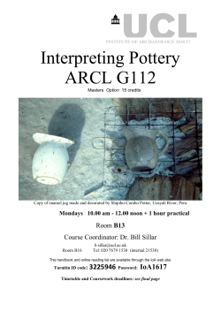 Interpreting Pottery G112