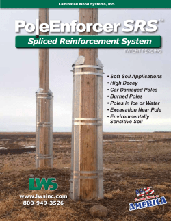 PoleEnforcer SRS - Laminated Wood Systems