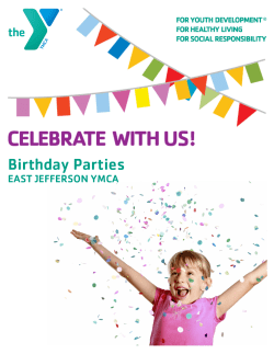 Birthday Parties - YMCA of Greater New Orleans