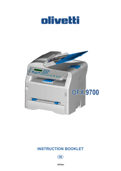 OFX 9700 - Olivetti SPA