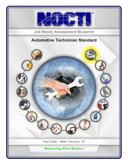 Job Ready Assessment Blueprint