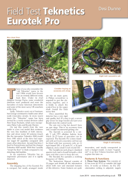 Field Test Review by Desi Dunne