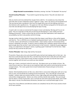 LYBS Midget Guidelines - Lincoln Youth Baseball