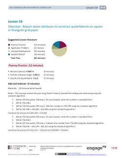 Lesson 16 - EngageNY