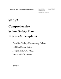 Safety---Emergency-Plan - Morgan Hill Unified School District