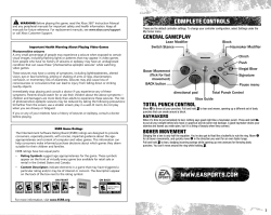 WWW.EASPORTS.COM Complete Controls