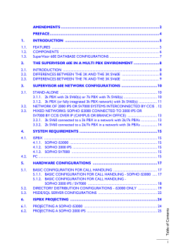 i T able o f C o n ten ts AMENDMENTS ...................................................
