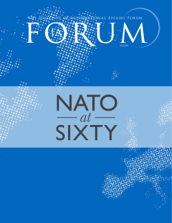 NATO enlargement and Russia - International Affairs Forum