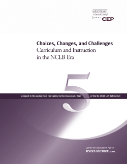 Full Report - Center on Education Policy