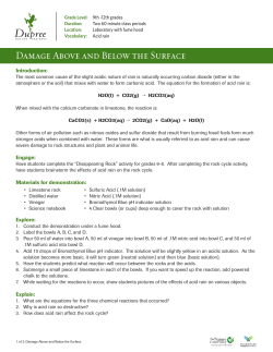 Damage Above and Below the Surface