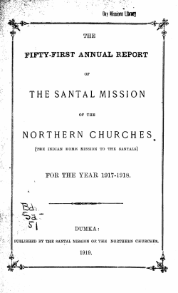THE SANTAL MISSION - Yale University Library Digital Collections