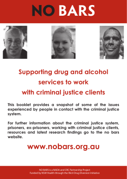 No Bars Information Booklet