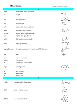 Abbreviations