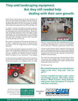 They sold landscaping equipment. But they still needed help dealing