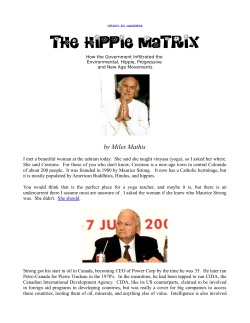 The Hippie Matrix.