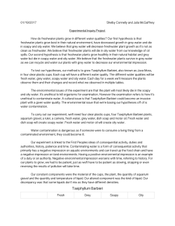 School) 9th Grade) Science 9) Unit #4) Spheres) Experimental