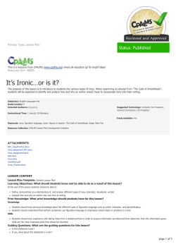 It`s Ironic&hellip;or is it?