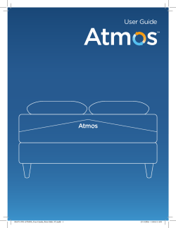 User Guide - Atmos Bed
