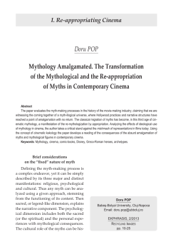 Mythology Amalgamated. The Transformation of the