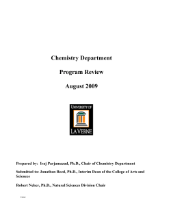 Chemistry-Program Review Report 8_2009