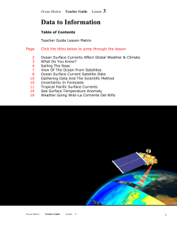 PDF - Ocean Motion and Surface Currents