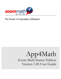 The Power of Calculator Software!