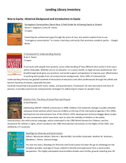 Lending Library Inventory