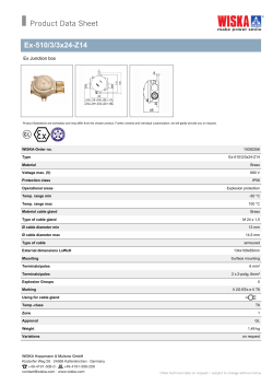 Product Data Sheet Ex-510/3/3x24-Z14