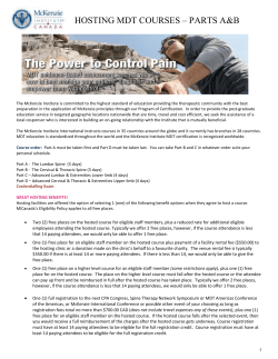 Parts A / B - Robin McKenzie Institute Canada