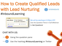 How to Create Qualified Leads with Lead Nurturing