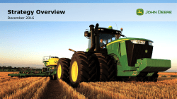 John Deere Strategy