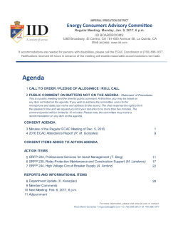 Agenda - Imperial Irrigation District