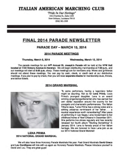 Italian American Marching Club