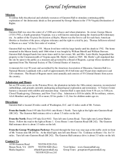 Media Kit - Gunston Hall