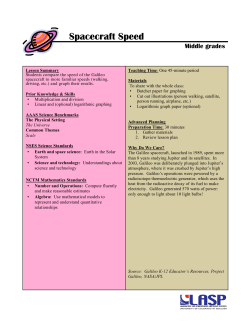 Spacecraft Speed - Laboratory for Atmospheric and Space Physics