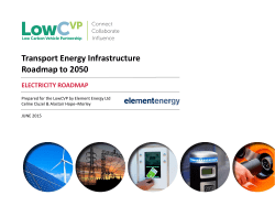 Electricity - Low Carbon Vehicle Partnership