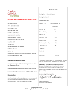krusteaz whole grain belgian waffle sticks