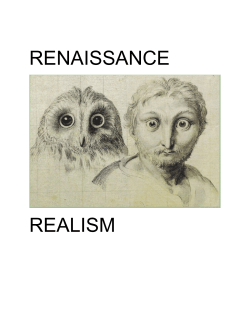 RENAISSANCE REALISM