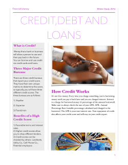 Credit Debt Loans