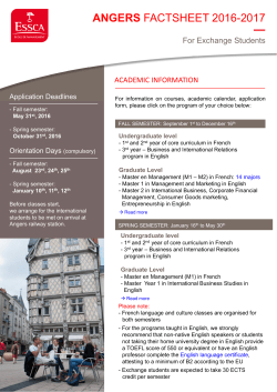 angers - Kozminski University