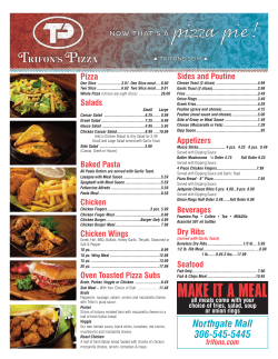 TP Northgate menu_Layout 1