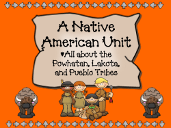 A Native American Unit